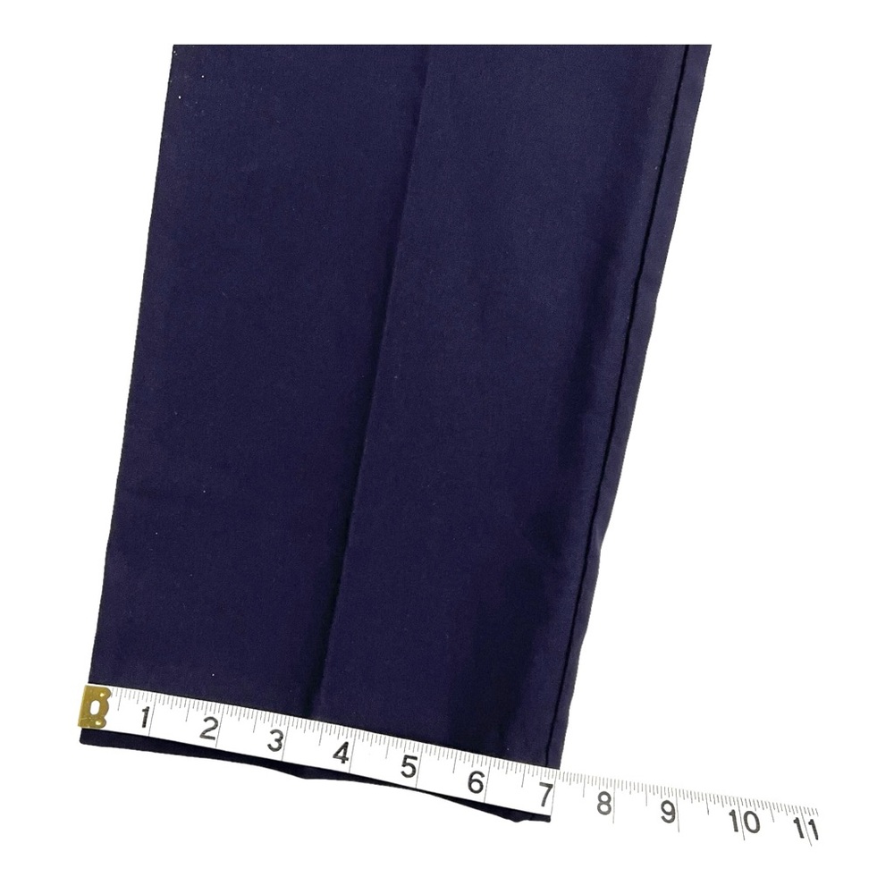 SOLD NWT Kim Rogers Women's Size 14 Average Luxe Stretch Slim Leg Navy Pull-on - Picture 7 of 7
